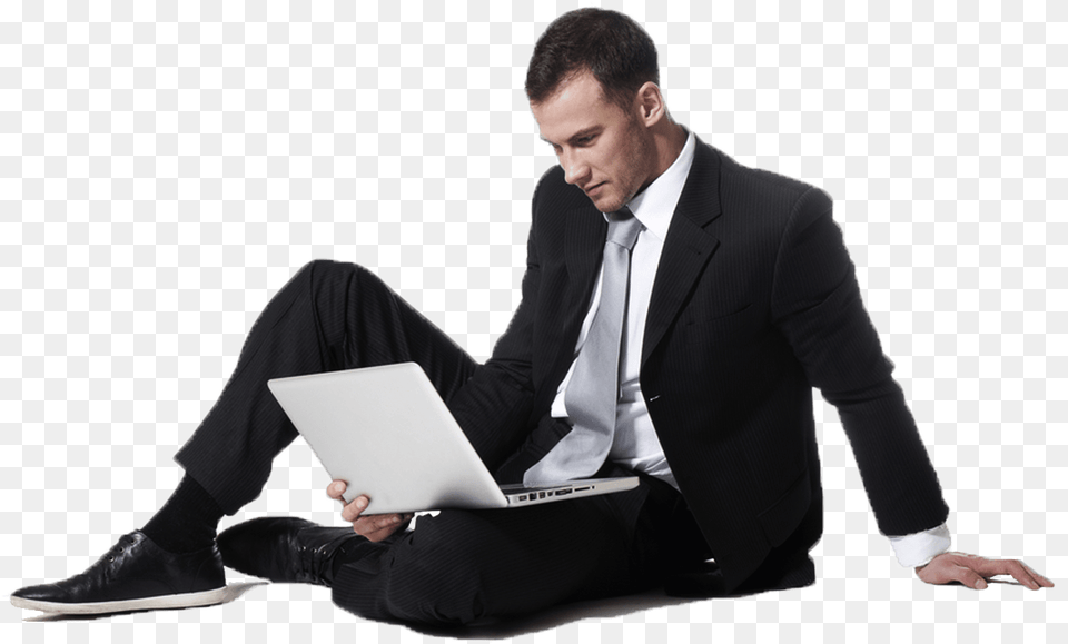 Man Learning, Accessories, Suit, Sitting, Person Png Image