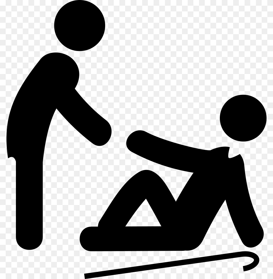 Man Lifting An Old Man, Stencil, Smoke Pipe Png Image