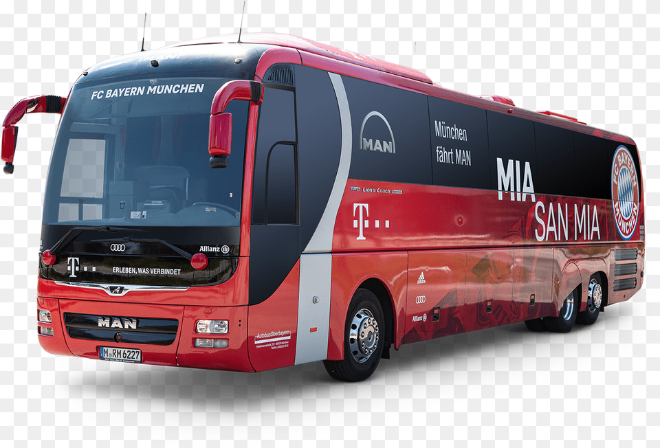 Man Lions Coach Team Edition, Bus, Transportation, Vehicle, Tour Bus Png