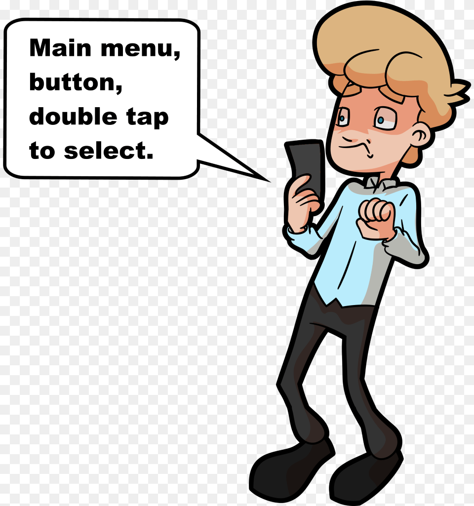 Man Looking In Horror At His Cellphone Which Is Telling Alcohol We Had A Deal, Book, Comics, Publication, Person Png Image