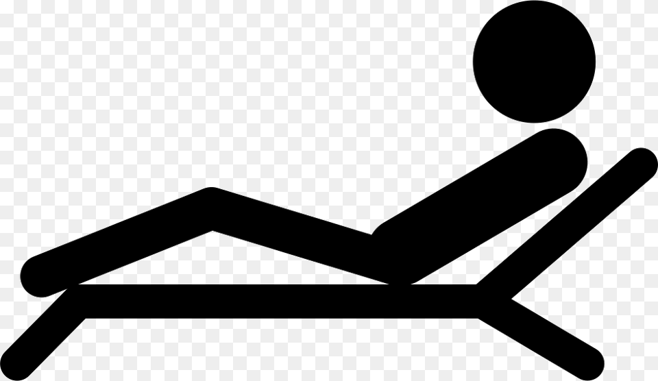 Man Lying On A Deck Chair Of A Spa Comments Deckchair, Furniture, Blade, Razor, Weapon Free Png