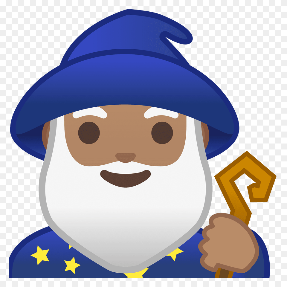 Man Mage Emoji Clipart, Clothing, Hat, Animal, Fish Free Png