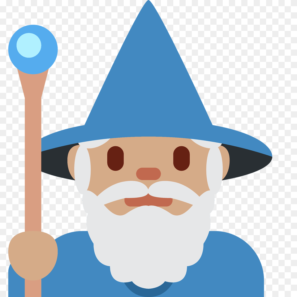 Man Mage Emoji Clipart, Hat, Clothing, Face, Person Free Png Download