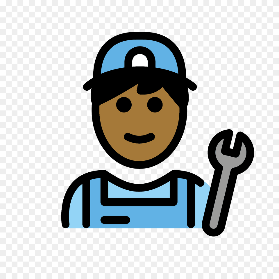 Man Mechanic Emoji Clipart, Baseball Cap, Cap, Clothing, Hat Free Transparent Png
