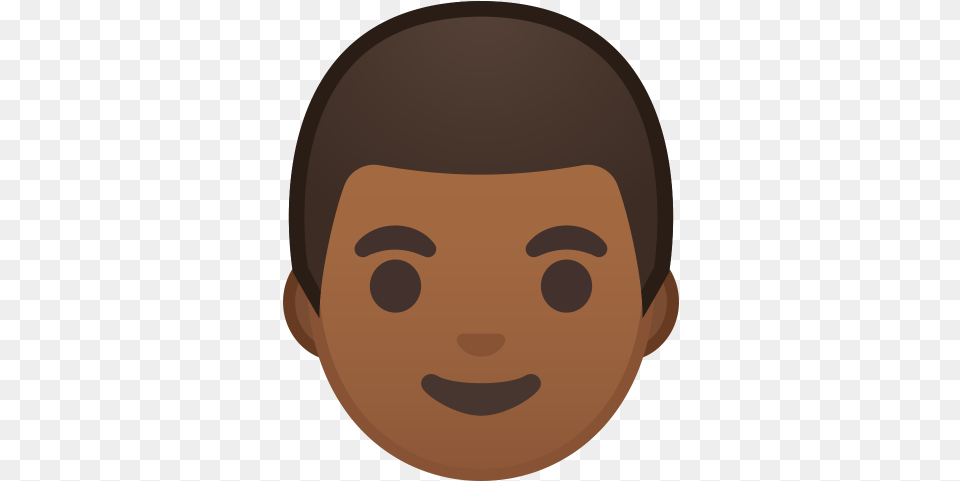 Man Medium Dark Skin Tone Icon Noto Emoji People Faces Cartoon Dark Skin Men, Face, Head, Person, Photography Png