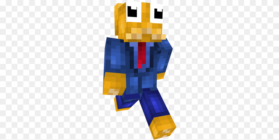 Man Minecraft Skin Fish, Person, Toy, Pinata Png Image