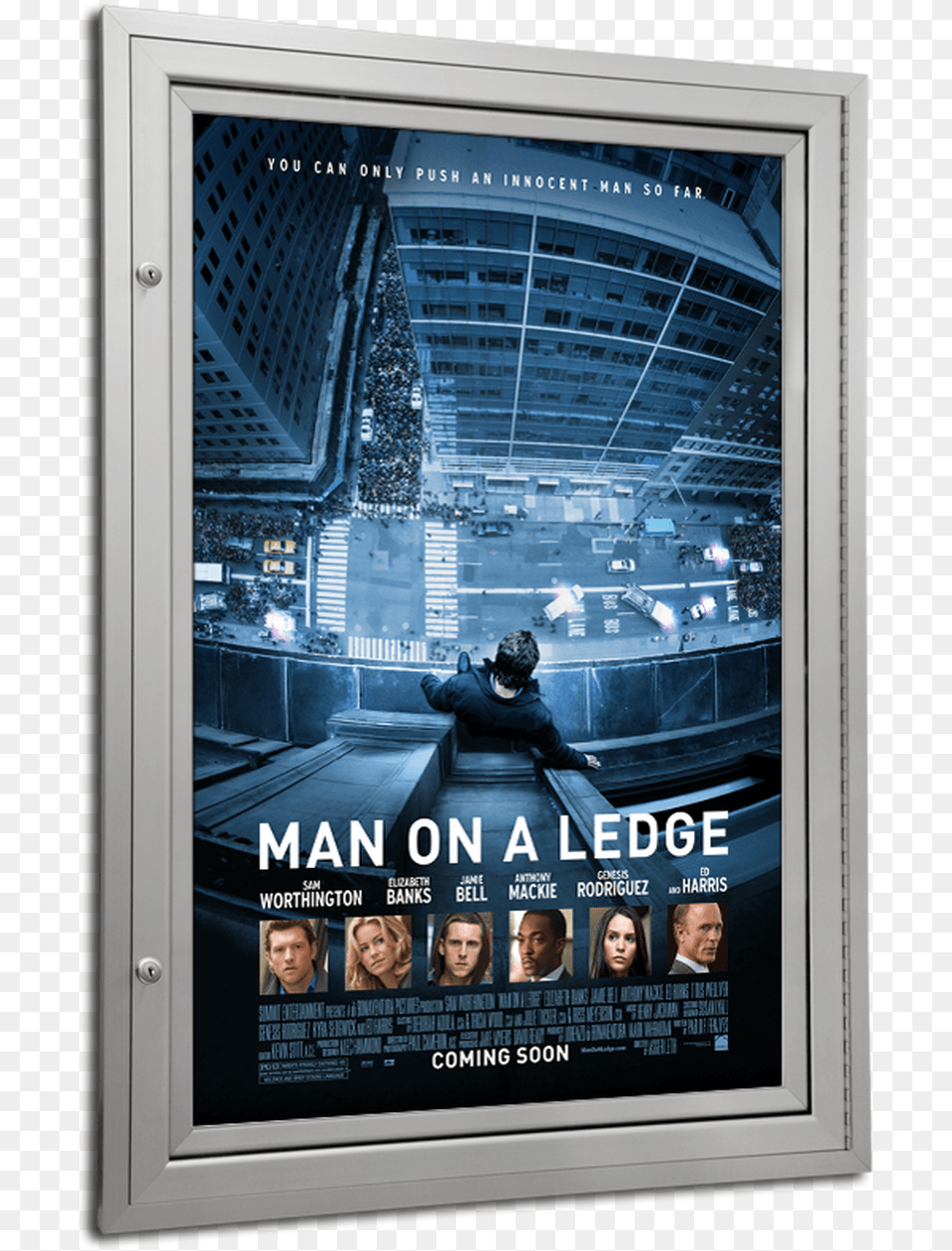 Man Of The Ledge, Advertisement, Poster, Adult, Person Free Png Download
