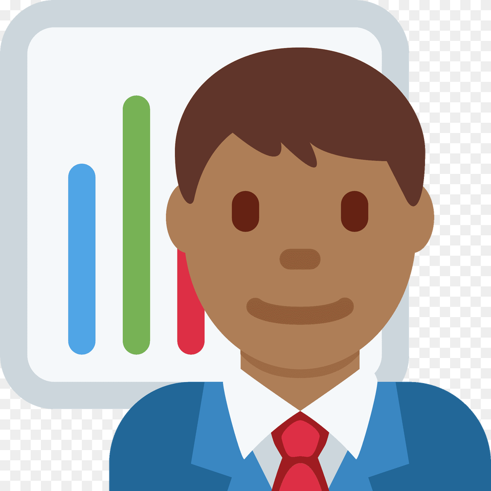 Man Office Worker Emoji Clipart, Accessories, Photography, Tie, Formal Wear Png Image