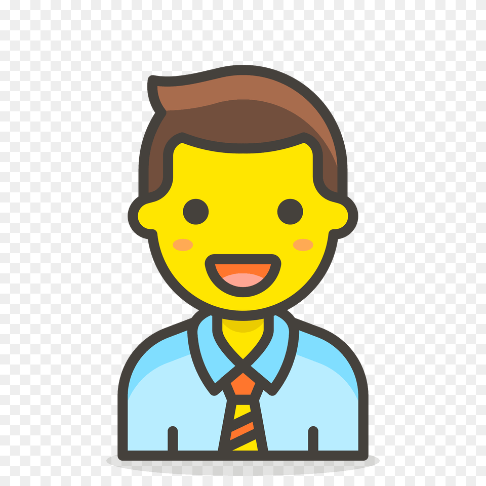 Man Office Worker Emoji Clipart, Photography, Head, Portrait, Face Free Transparent Png