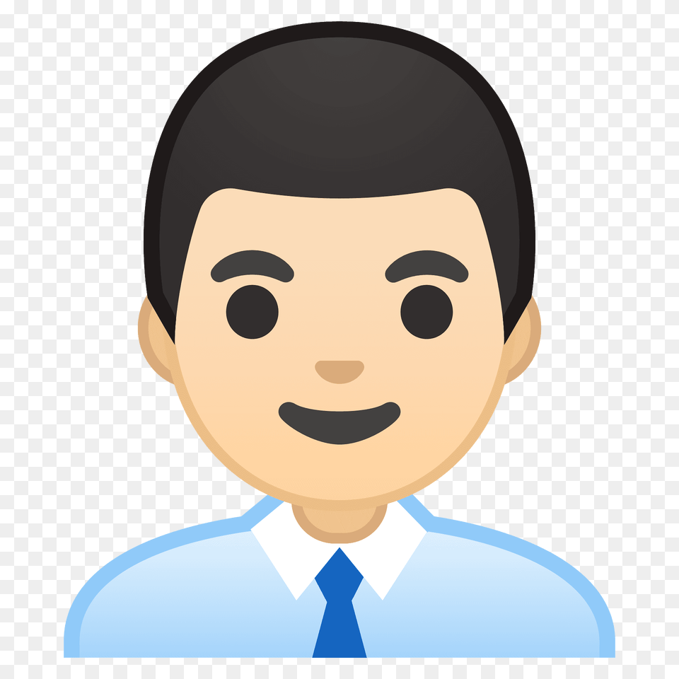 Man Office Worker Emoji Clipart, Accessories, Portrait, Photography, Person Free Png