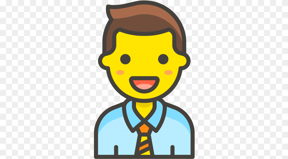 Man Office Worker Emoji Singer Icon, Accessories, Formal Wear, Photography, Tie Free Png Download
