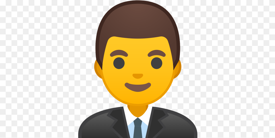 Man Office Worker Icon Noto Emoji People Profession Office Man Emoji, Person, Portrait, Face, Formal Wear Free Png Download