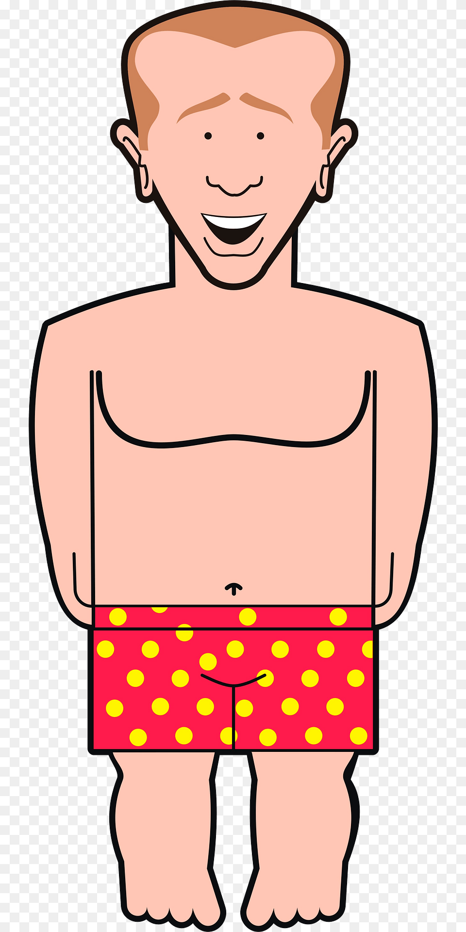 Man On Vacation Clipart, Person, Face, Head Free Transparent Png