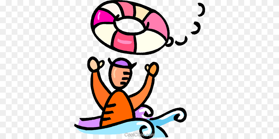 Man Overboard Life Preservers Royalty Vector Clip Art, Water, Face, Head, Person Free Transparent Png