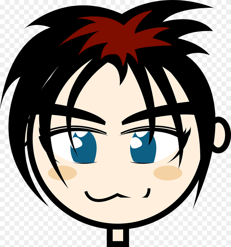 Man People Chinese Japanese Teen Teenager Clip Art, Book, Comics, Publication, Anime Free Png