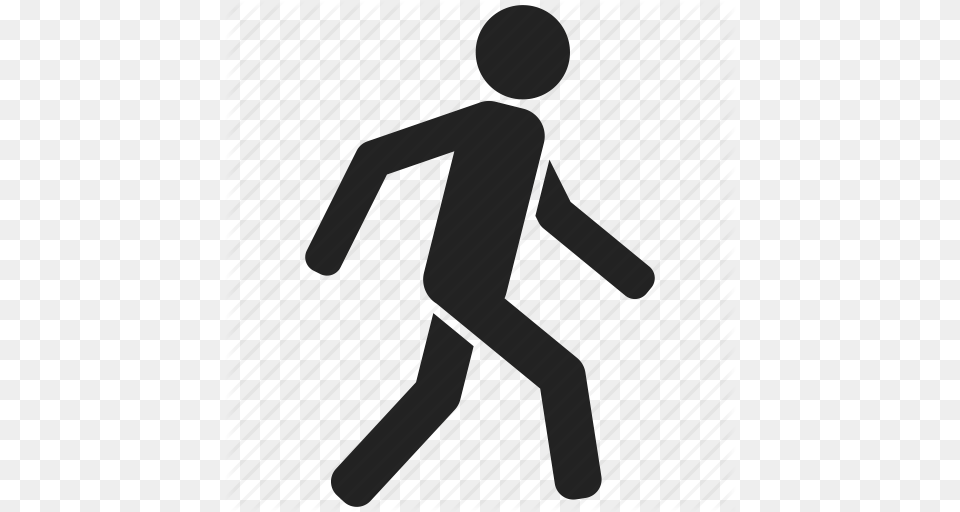 Man People Person Running User Walk Walking Icon, Pedestrian Free Png Download