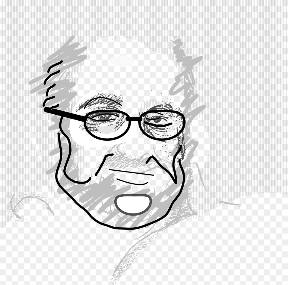Man People Spectacles Picture Glasses, Stencil, Art, Adult, Male Free Png