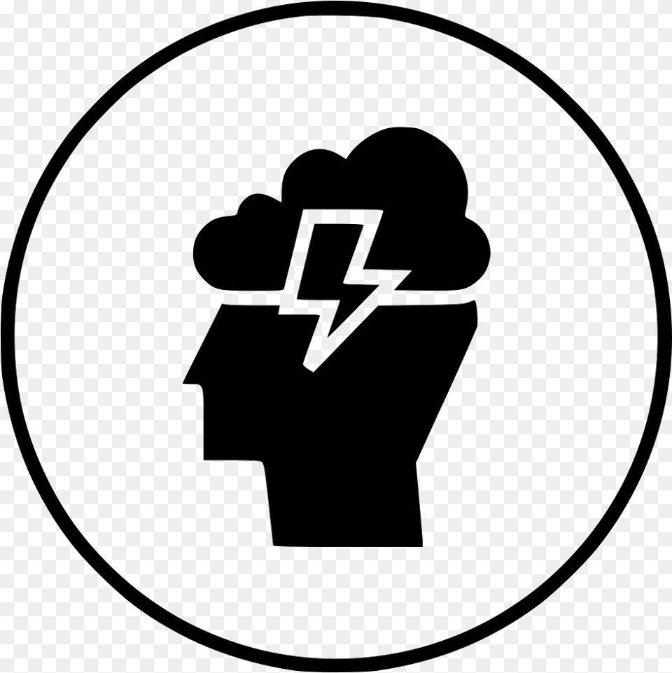 Man Person Idea Innovation Invention Cloud Lightning Scalable Vector Graphics, Body Part, Hand, Stencil, Ammunition Png