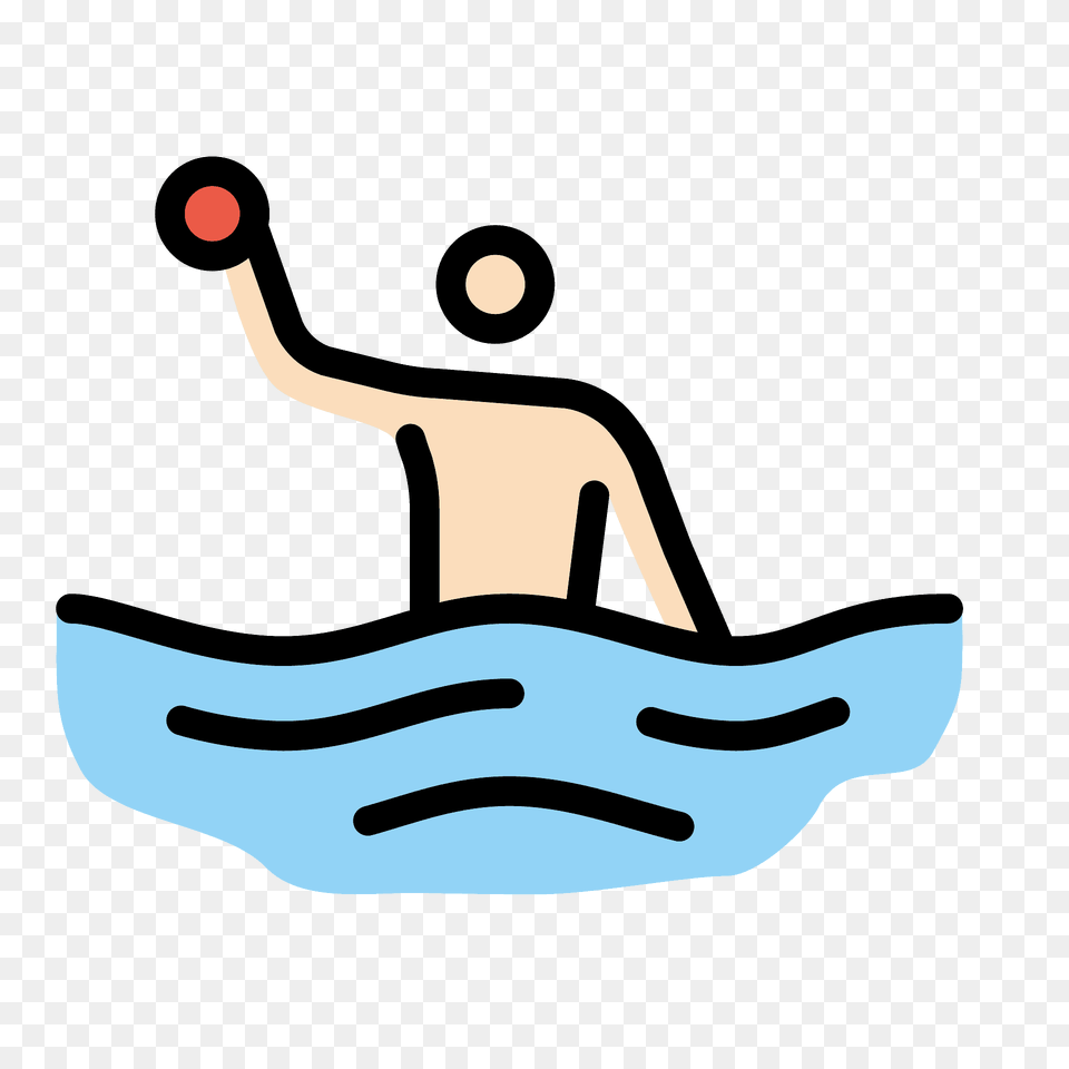 Man Playing Water Polo Emoji Clipart, Device, Grass, Lawn, Lawn Mower Png Image