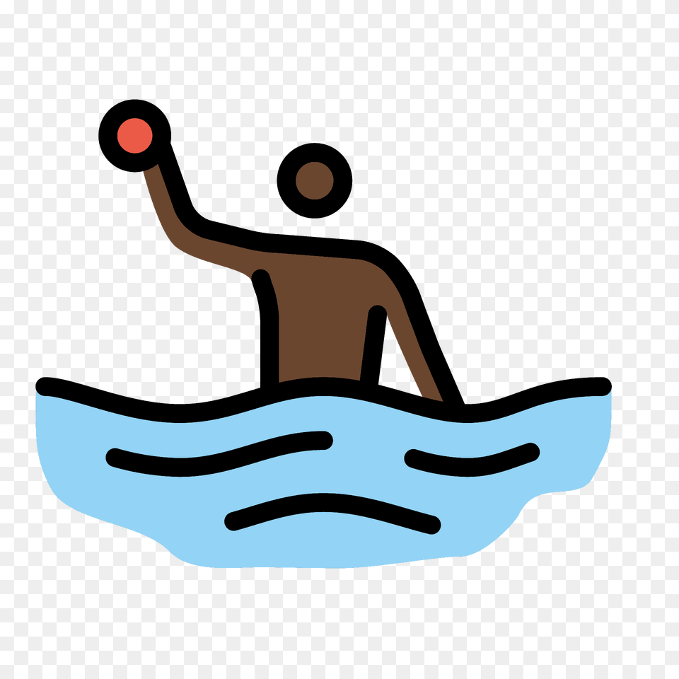 Man Playing Water Polo Emoji Clipart, Device, Grass, Lawn, Lawn Mower Free Transparent Png