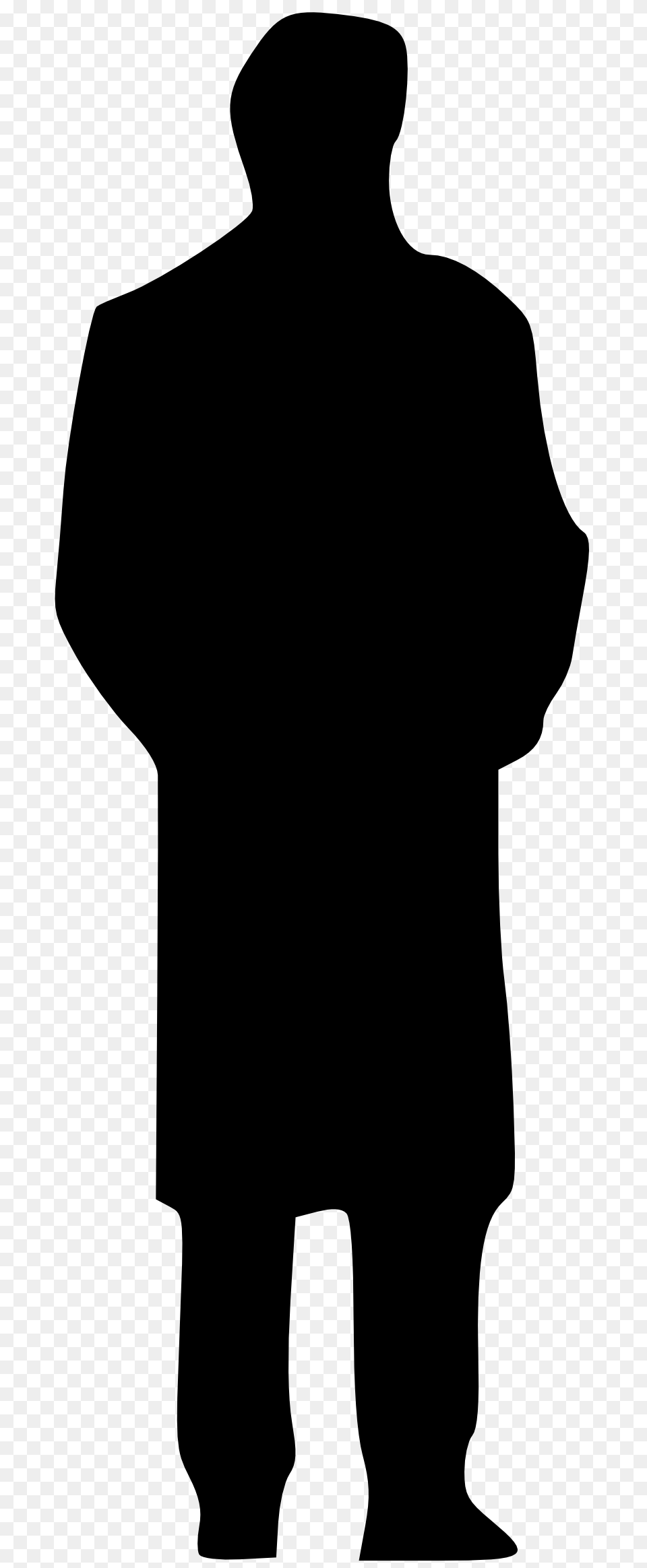 Man Pointing Silhouette Clipart, Adult, Male, Person Free Png Download