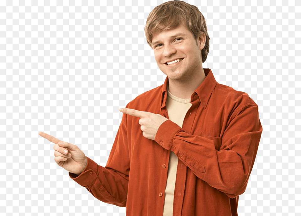 Man Pointing To Left Download Man Pointing Left, Body Part, Sleeve, Portrait, Photography Png Image