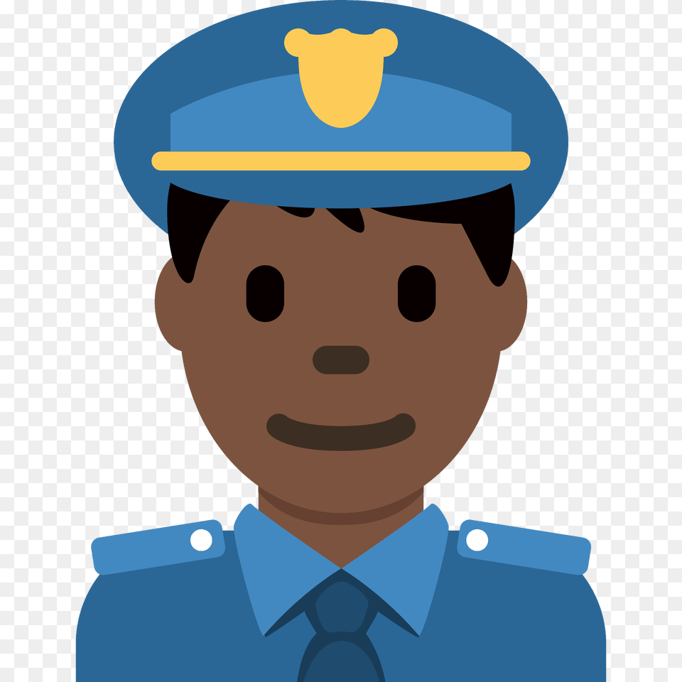 Man Police Officer Emoji Clipart, Captain, Person, Baby, Face Free Transparent Png