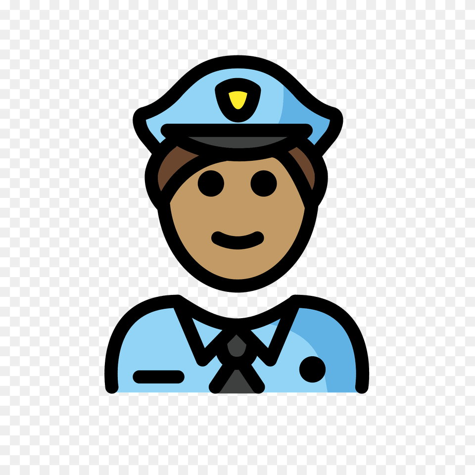 Man Police Officer Emoji Clipart, Captain, Person, Cartoon Png