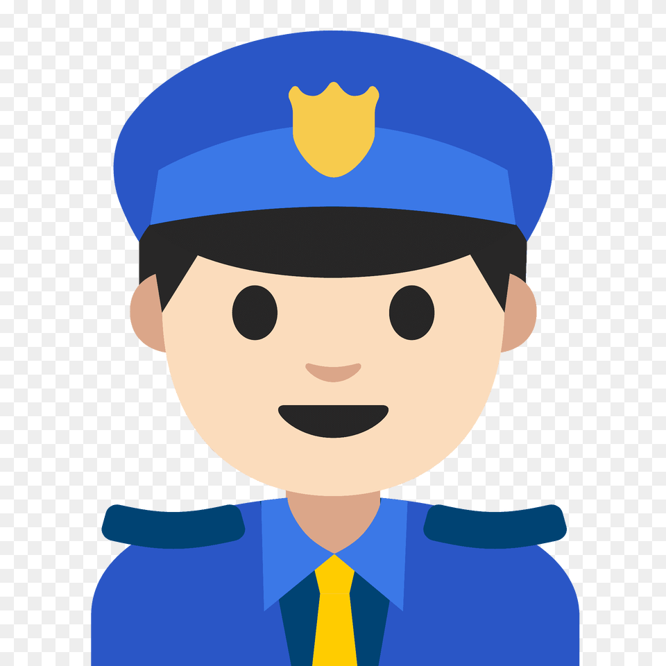 Man Police Officer Emoji Clipart, Captain, Person, Baby, Formal Wear Free Png Download