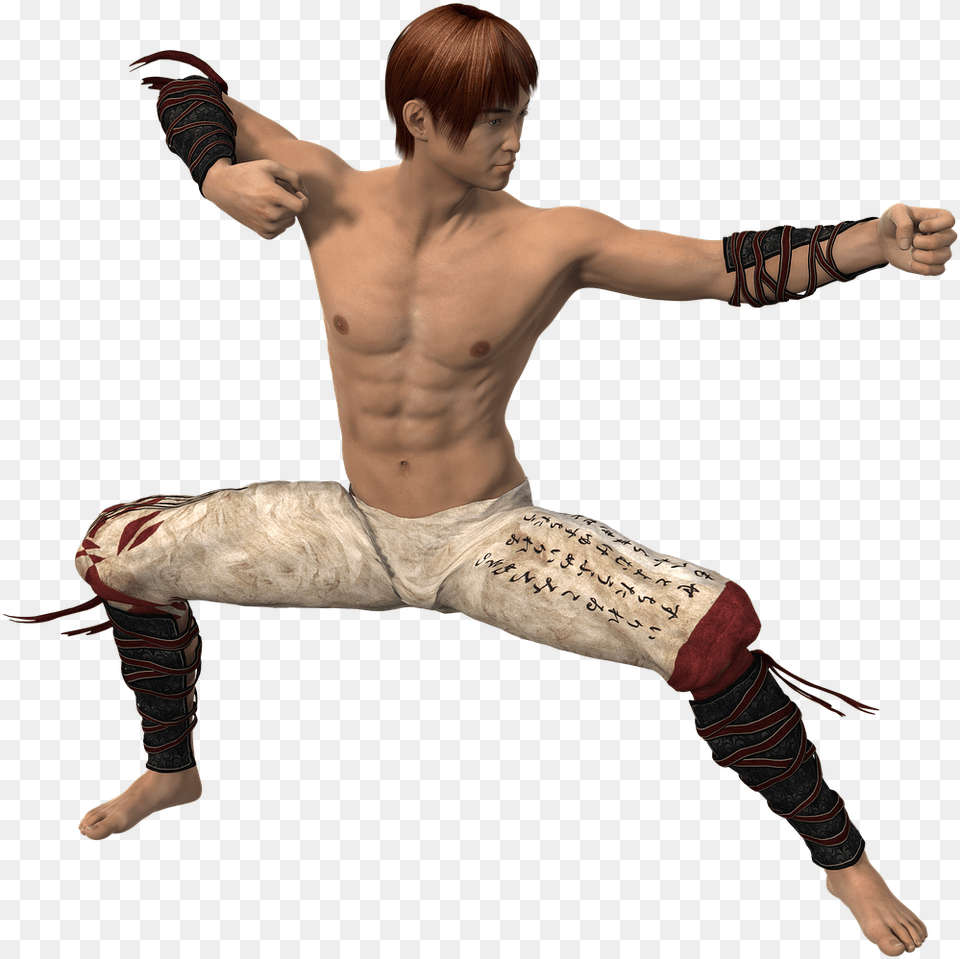 Man Pose Figure Fantasy Hair Image Male Martial Arts Poses, Back, Person, Hand, Finger Free Png