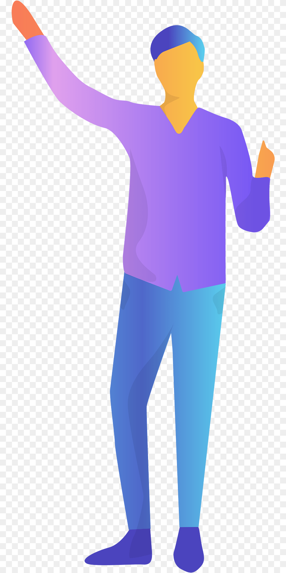 Man Presenting Clipart, Sleeve, Pants, Long Sleeve, Clothing Png Image