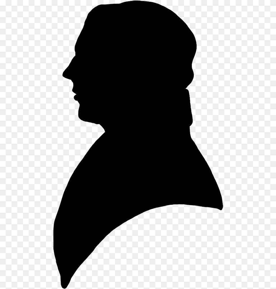 Man Profile At Getdrawings Man Silhouette 19th Century, Gray Png Image