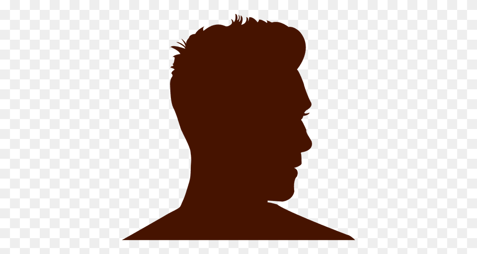 Man Profile Silhouette Handsome, Body Part, Face, Head, Neck Free Png