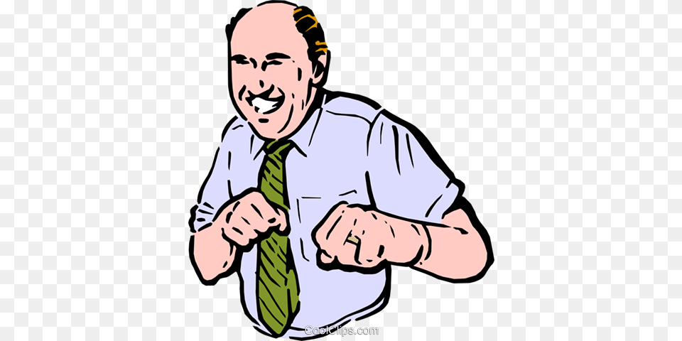 Man Punching Royalty Vector Clip Art Illustration, Accessories, Person, Hand, Formal Wear Free Png Download
