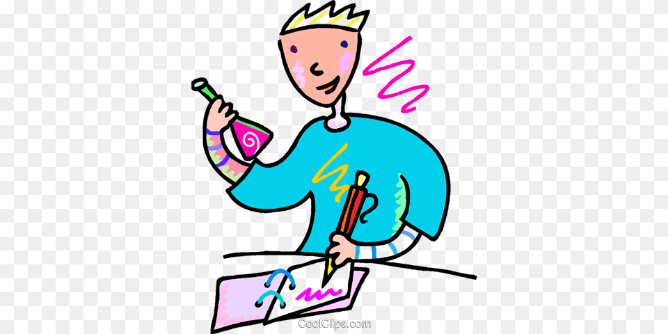 Man Recording His Scientific Results Royalty Vector Clip Art, Cleaning, Person, Baby, People Png Image