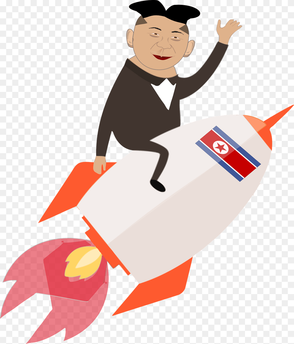 Man Riding A Rocket Clipart, Person, People, Outdoors, Face Png Image