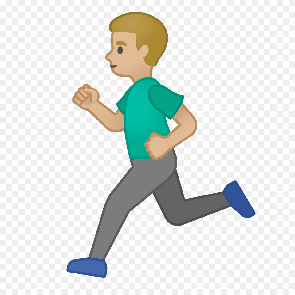 Man Running Emoji Clipart, Person, Walking, Baby, Face Free Png Download