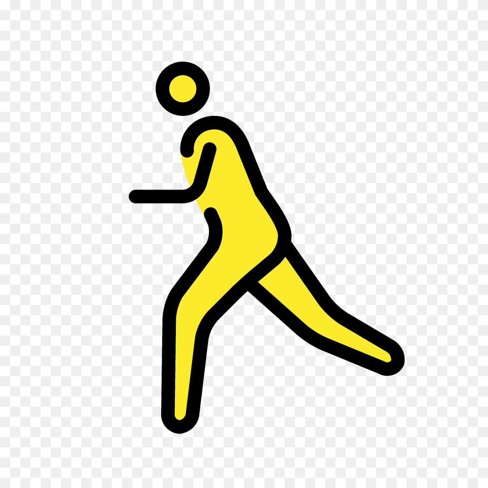 Man Running Emoji Clipart, Person, People, Ball, Tennis Ball Free Png