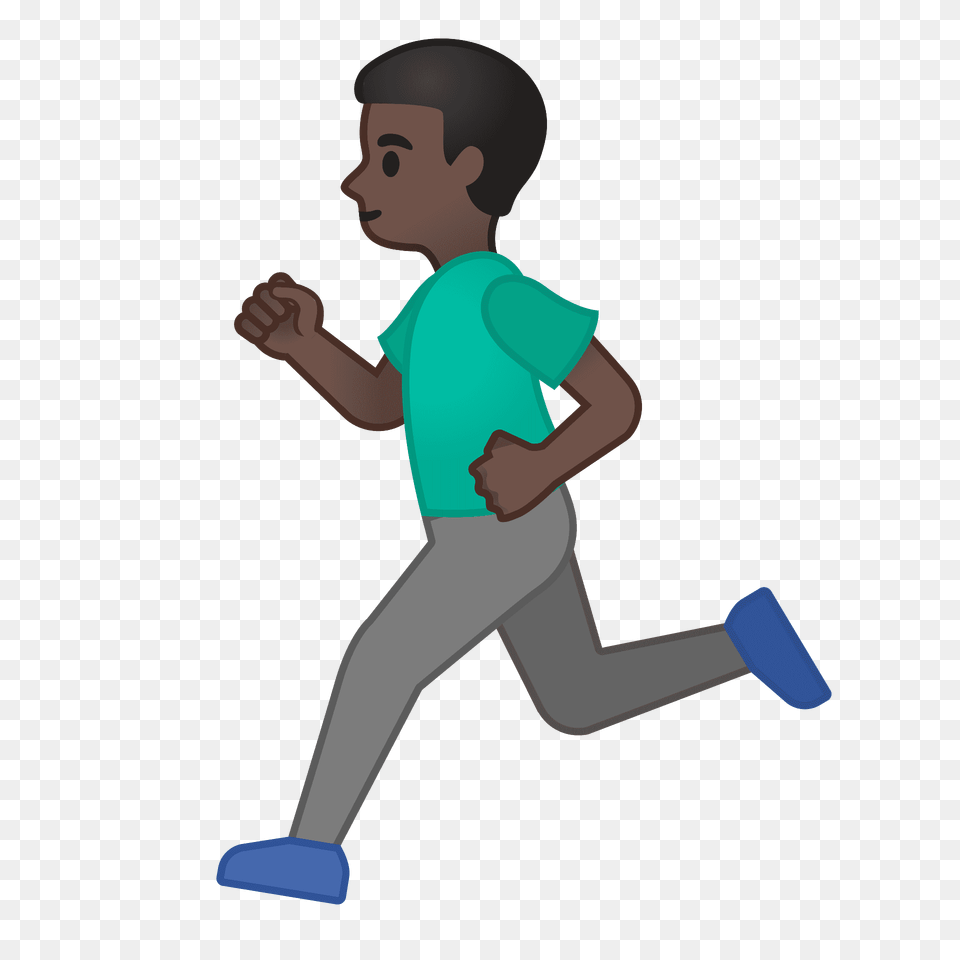 Man Running Emoji Clipart, Baby, Person, Face, Head Free Png Download