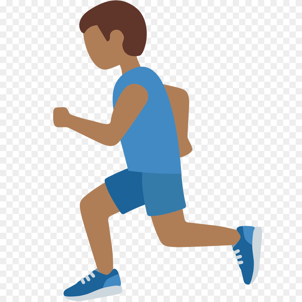 Man Running Emoji Clipart, Person, Kneeling, Face, Head Free Transparent Png