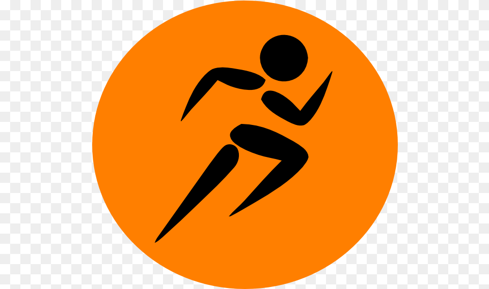 Man Running Orange Clip Art Vector Clip Art Running Clipart, Logo Free Transparent Png