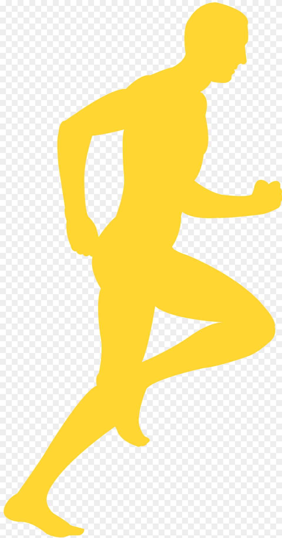 Man Running Silhouette, Adult, Male, Person, Face Png