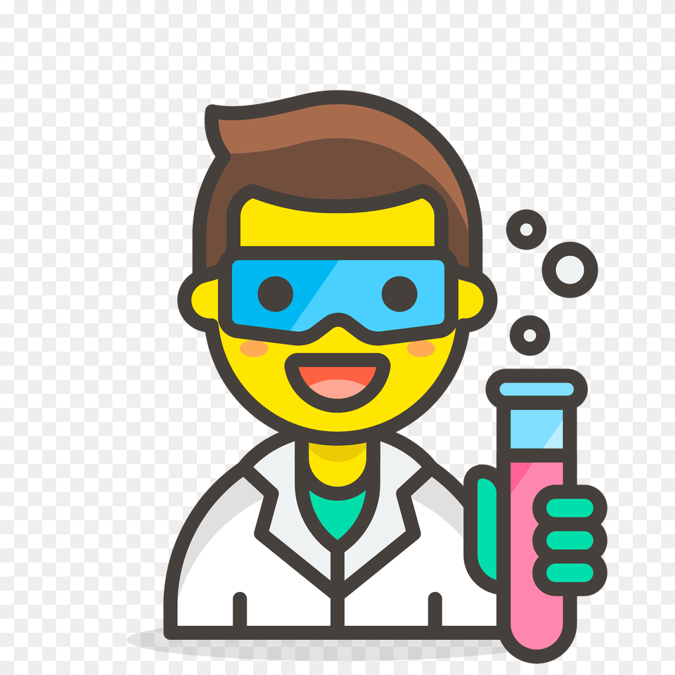 Man Scientist Emoji Clipart, Photography, Face, Head, Person Free Transparent Png