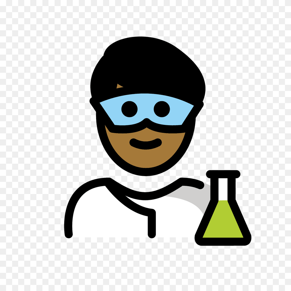 Man Scientist Emoji Clipart, Baby, Person, Face, Head Free Png