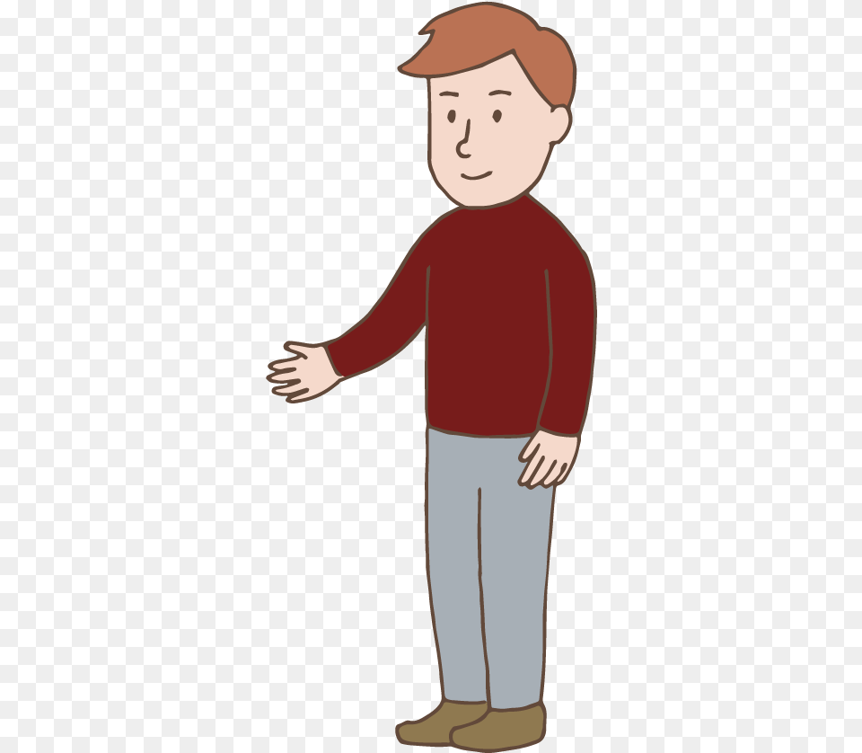 Man Seeking To Shake Hands Un Homme Photo Clipart, Baby, Person, Long Sleeve, Clothing Png Image
