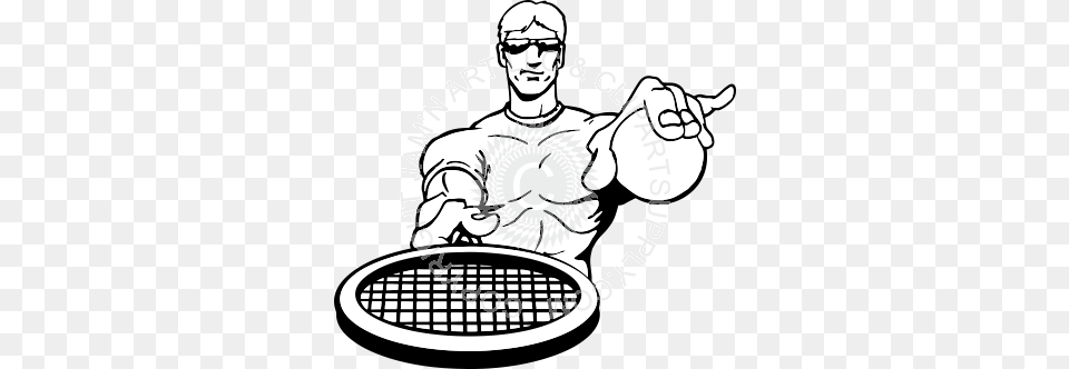 Man Serving Racquetball, Racket, Adult, Person, Male Free Transparent Png