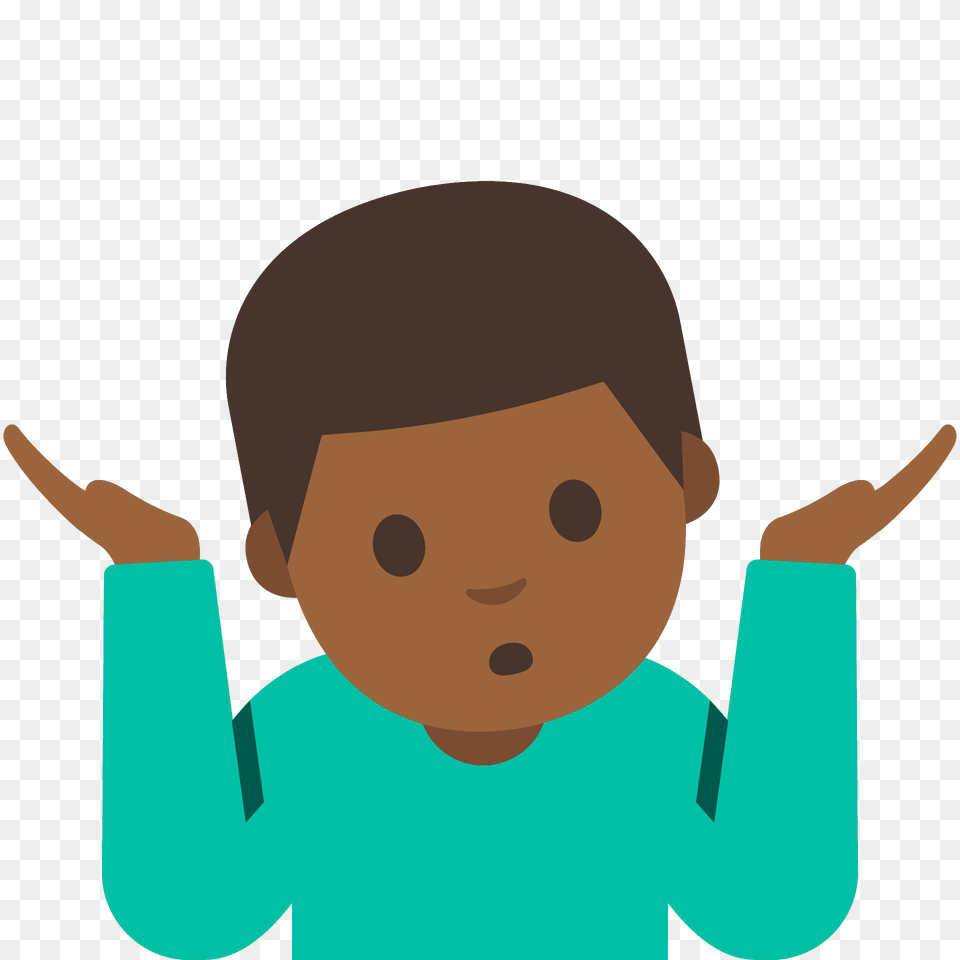 Man Shrugging Emoji Clipart, Photography, Face, Head, Person Free Transparent Png