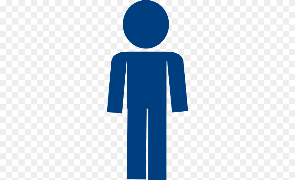 Man Sign Blue No Looking Clip Art For Web, Clothing, Long Sleeve, Sleeve, Coat Png Image