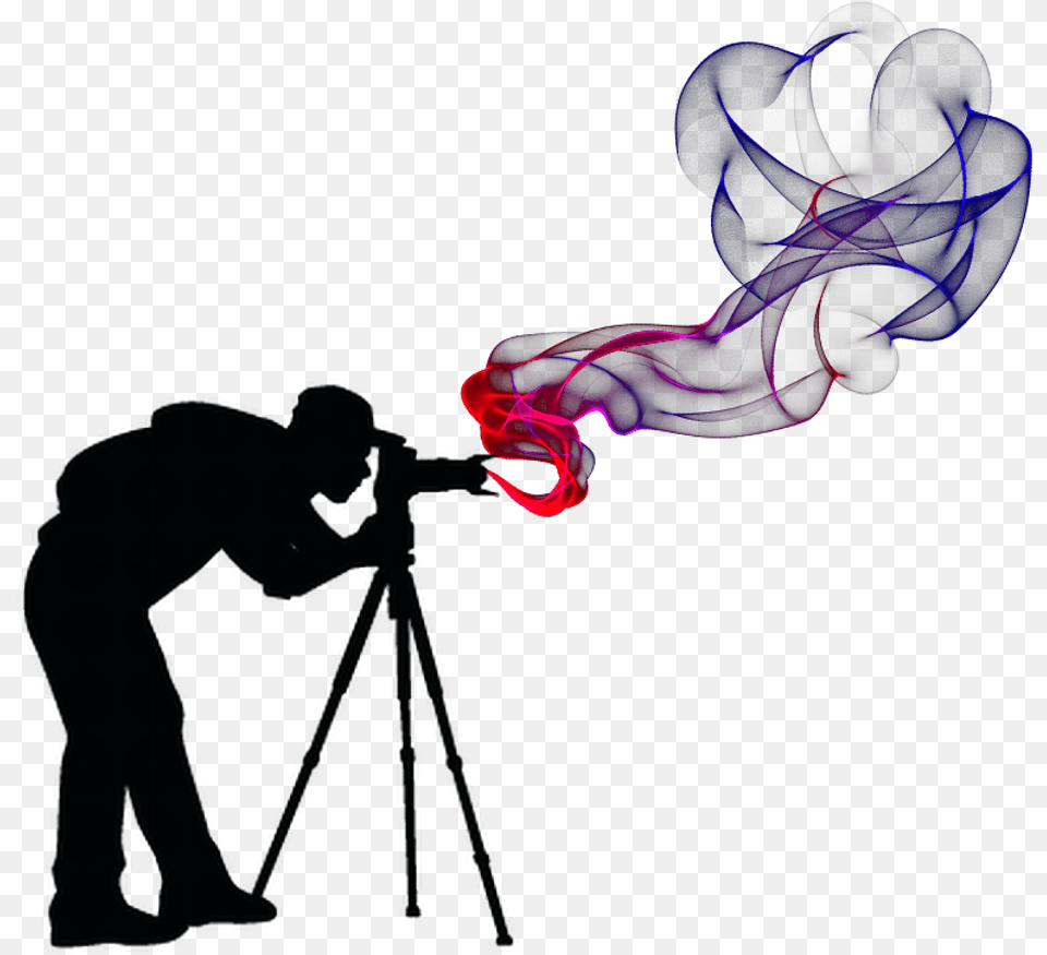 Man Silhouette Photography Full Hd Camera Logo Hd, Smoke Png