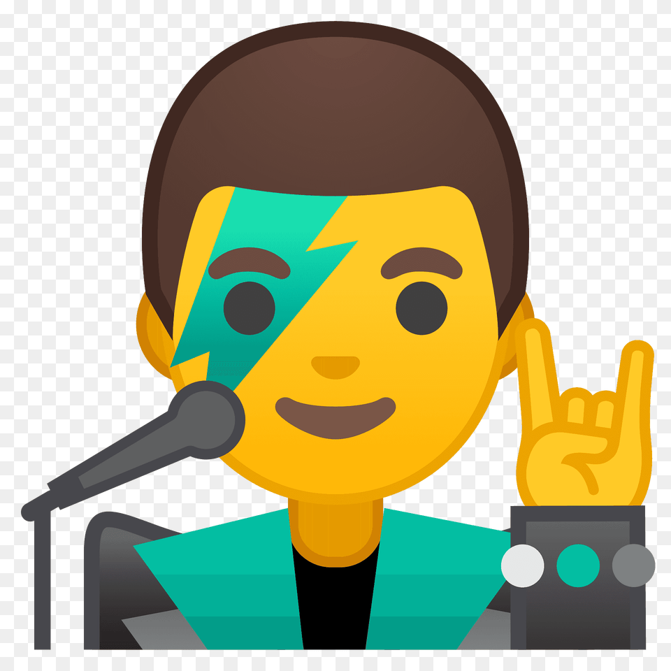 Man Singer Emoji Clipart, Microphone, Photography, Electrical Device, Person Free Transparent Png